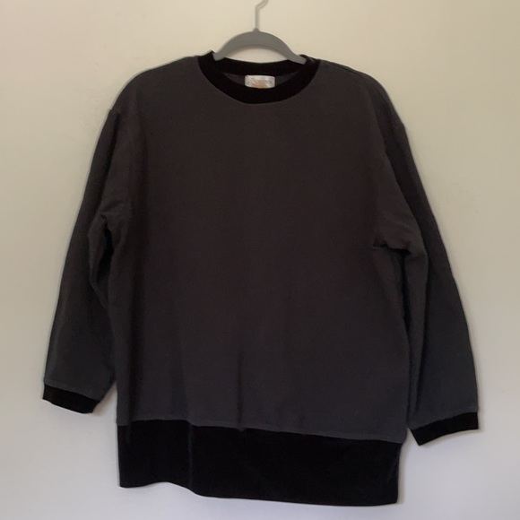 Vintage Gantos Velvet Trim Oversized Sweatshirt - Picture 7 of 11